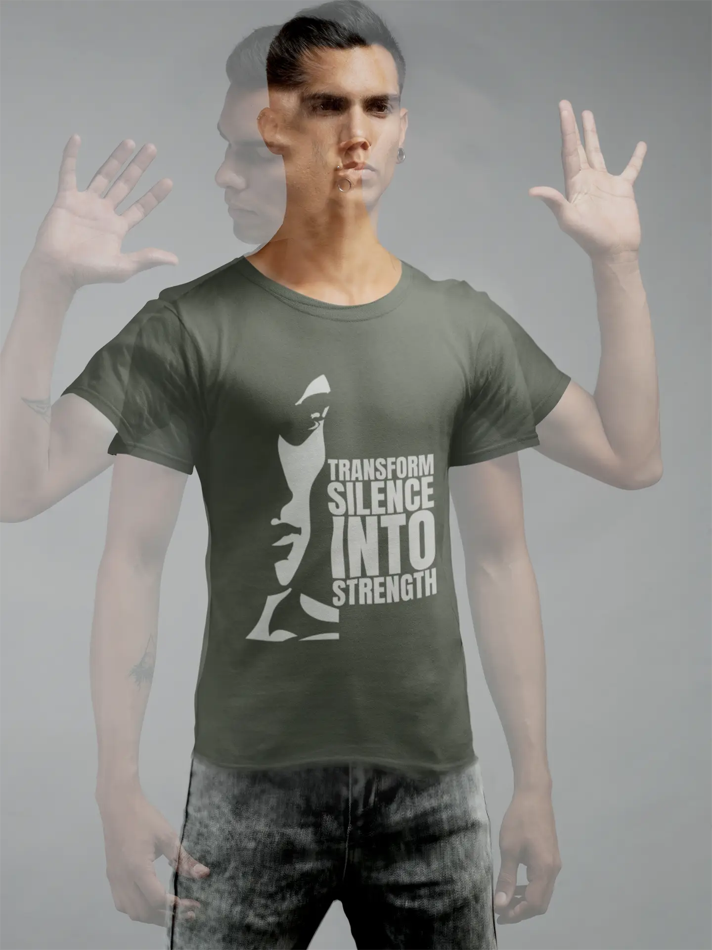 Silence Inspirational Tshirt